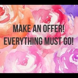 Closet clean out! All reasonable offers accepted!!